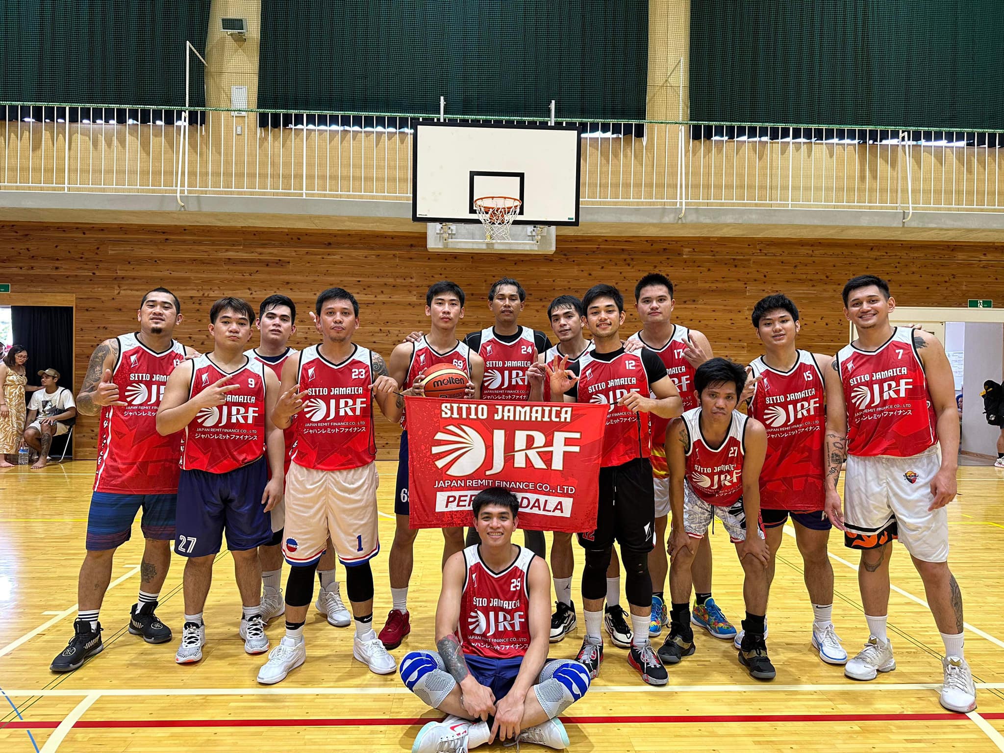 JRF japan remit finance basketball team Sitio Jamaica