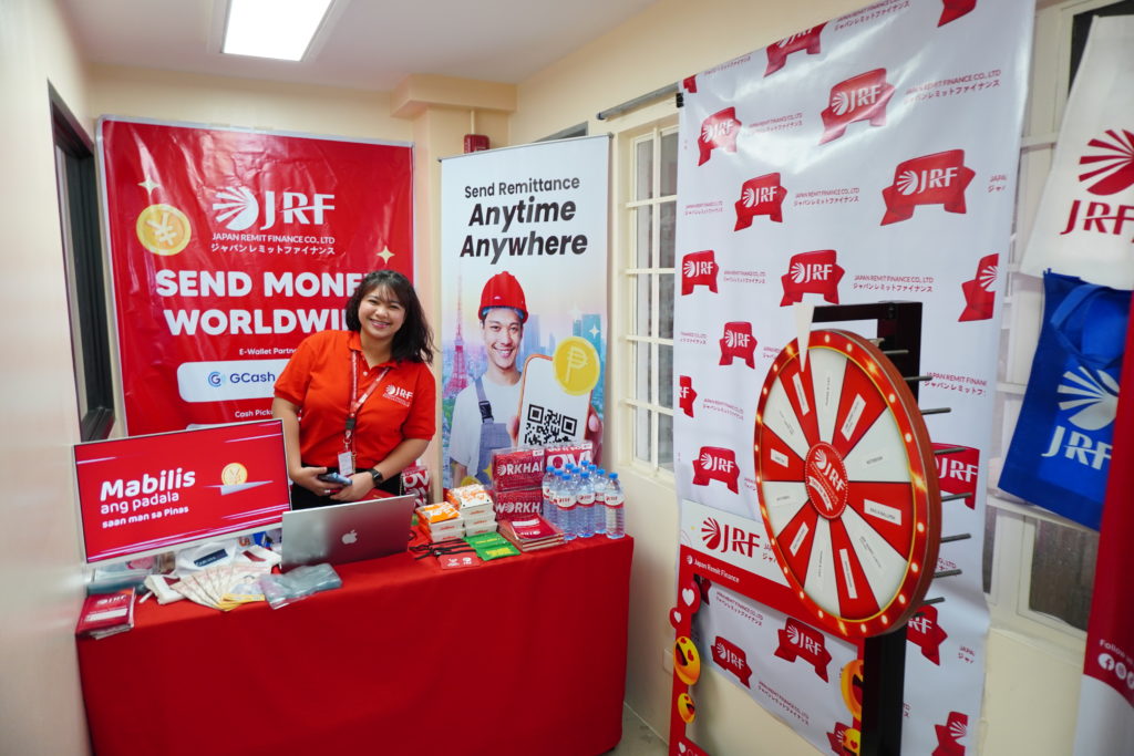 JRF's booth at the UNO SSW Open House