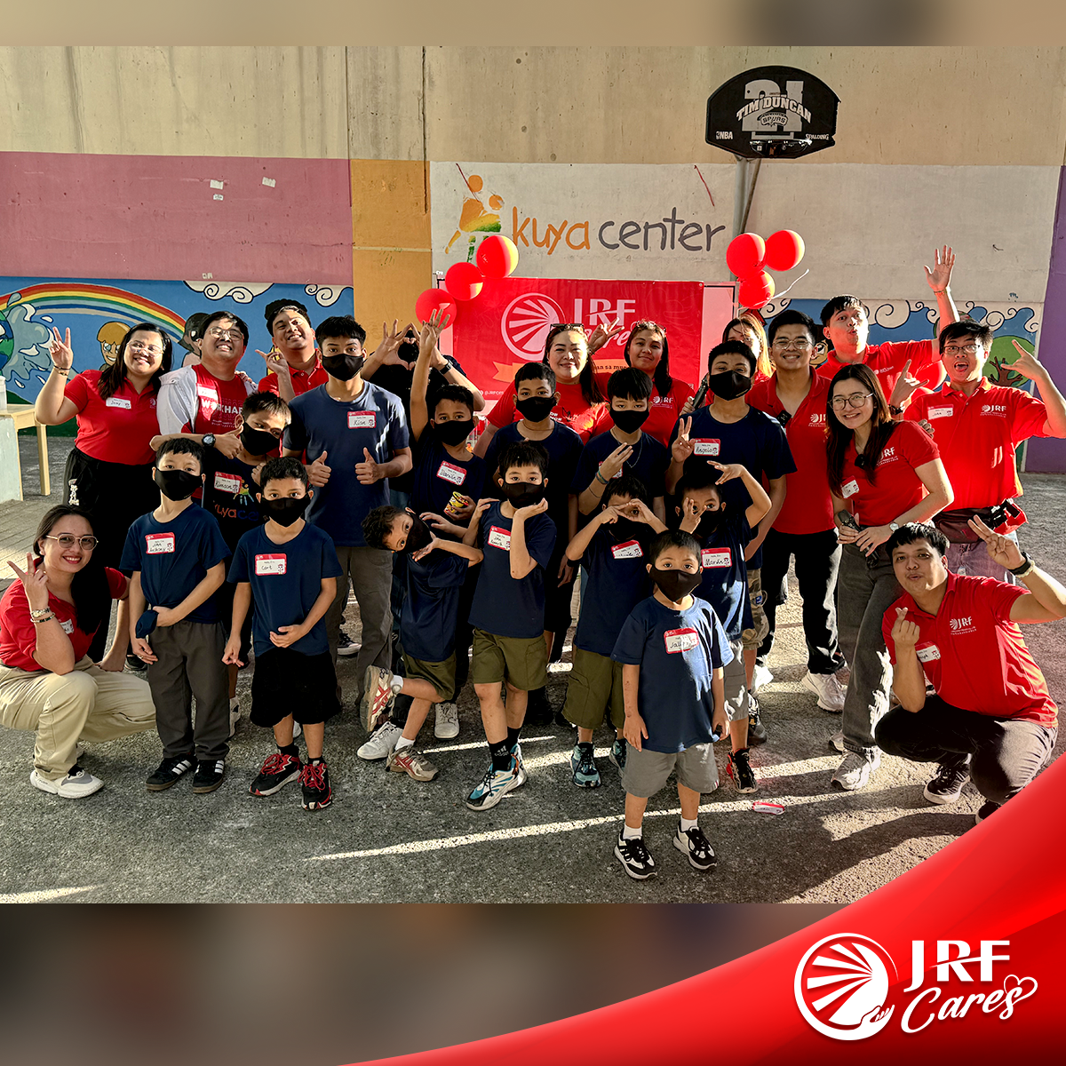 JRF Cares at Kuya Center for Street Children